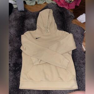 Tan Nike hoodie